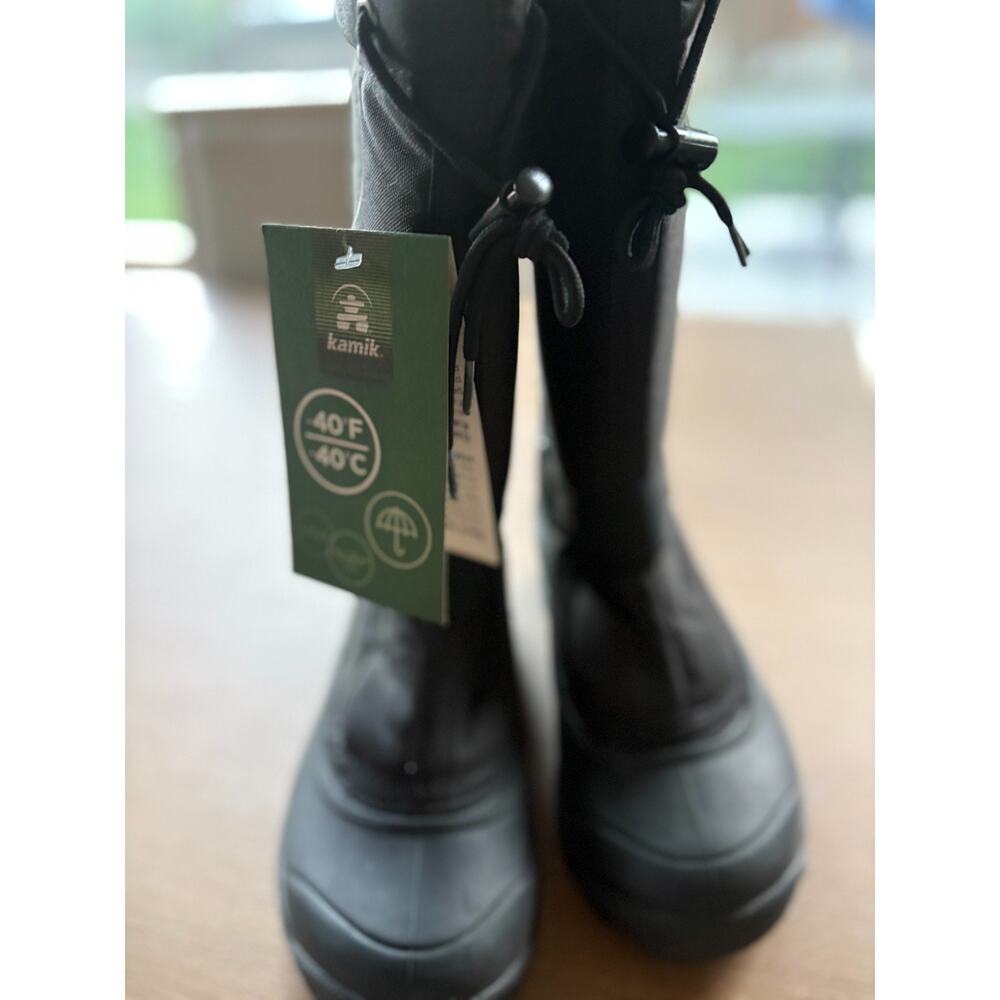 Kamik - Greenbay 4W Size 9 Men's Snow Boot - Waterproof, Insulated to -40F Black - Picture 3 of 7